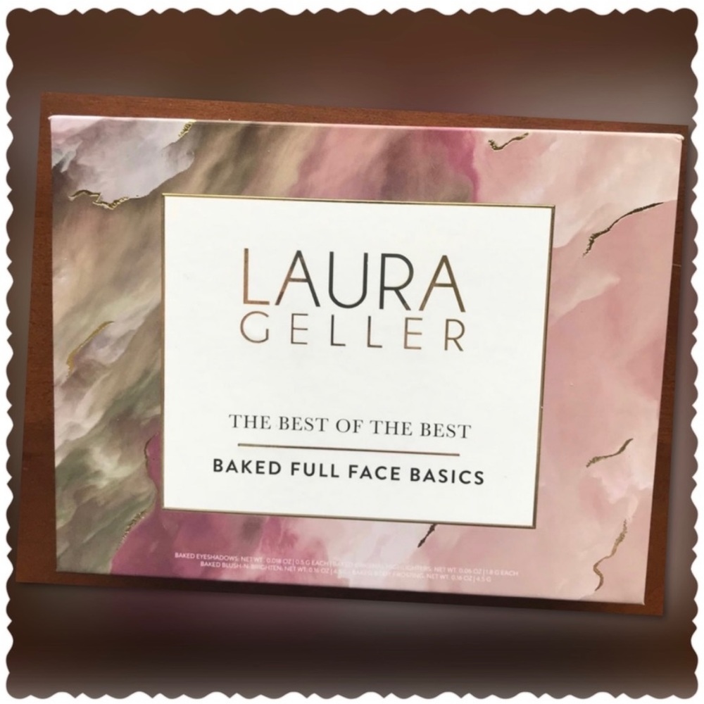 Laura Geller Bundle of the best baked full face basics &  illuminator pallet